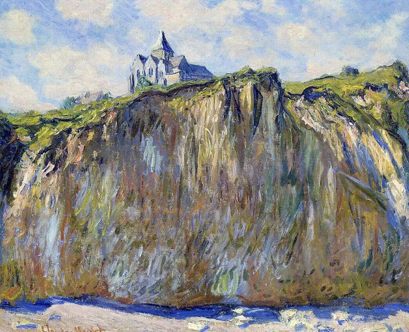 Die Kirche von Varengeville, morgendliche Wirkung - Claude Monet