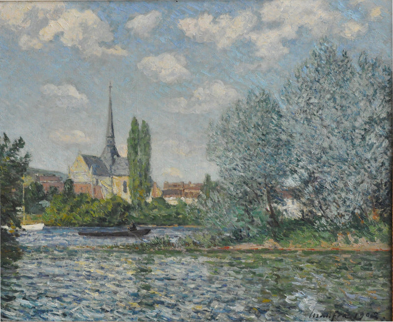 Die Kirche von Petit-Andelys - Maxime Maufra