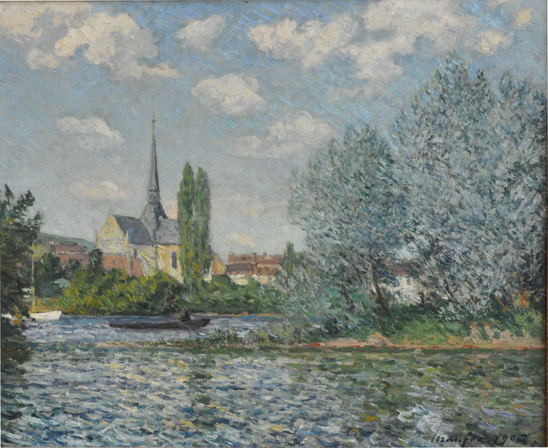 Die Kirche von Petit-Andelys - Maxime Maufra