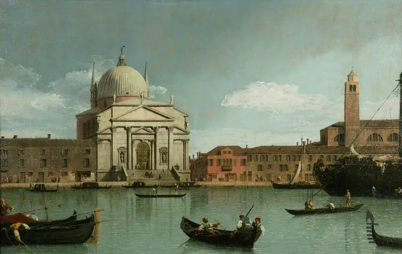 Die Kirche des Erlösers, Venedig - Canaletto