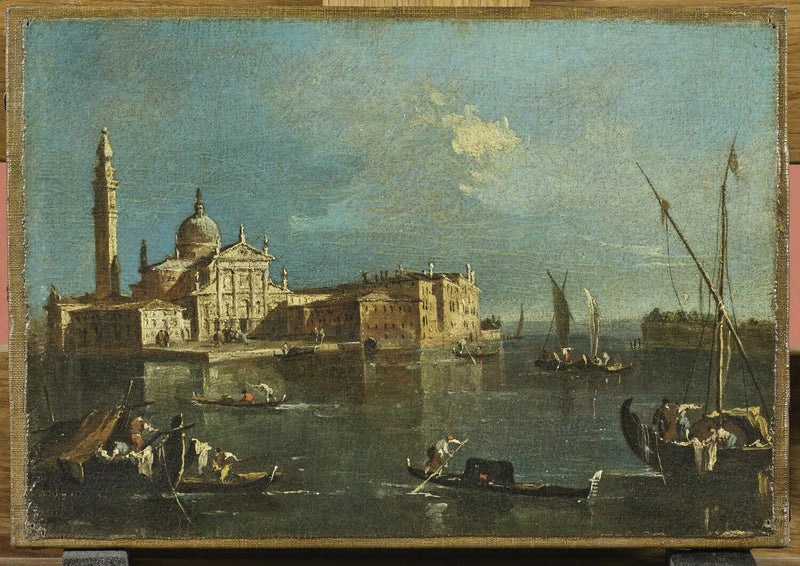 Die Kirche San Giorgio Maggiore in Venedig - Francesco Guardi