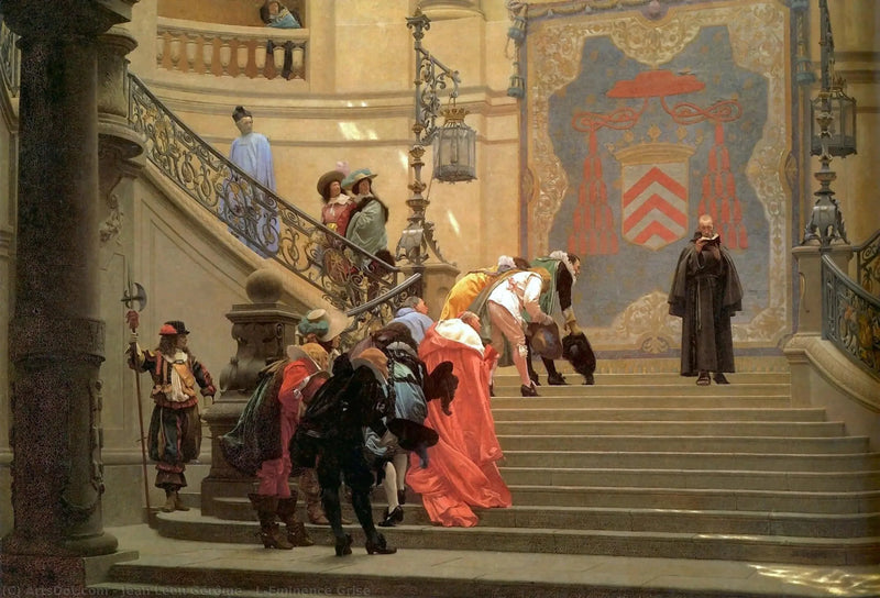 Die graue Eminenz - Jean-Léon Gérôme