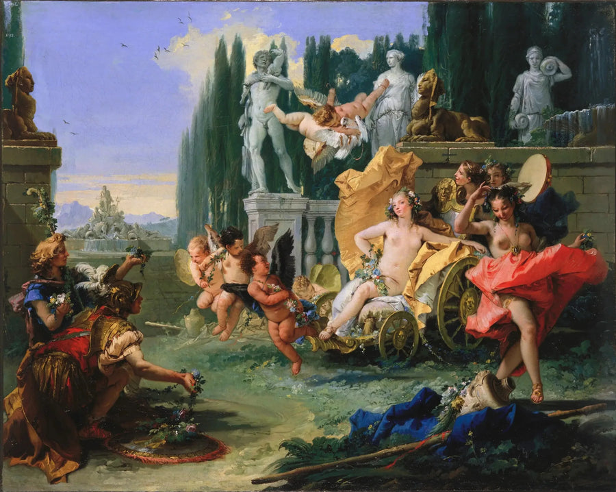 Das Imperium der Flora - Giovanni Battista Tiepolo