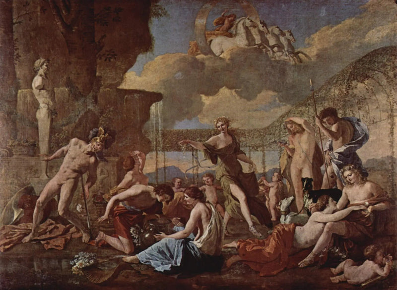 Das Imperium der Flora - Nicolas Poussin