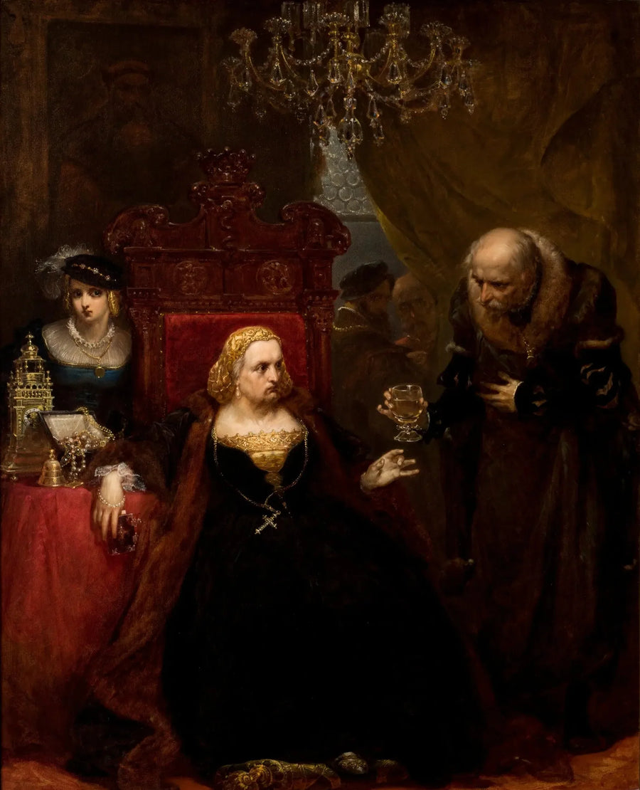 Die Vergiftung der Königin Bona - Jan Matejko