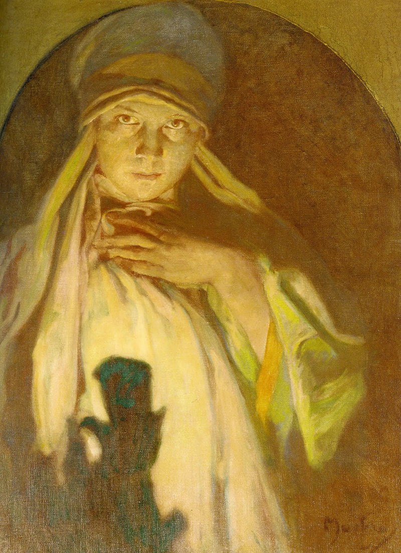 Die Zauberin - Alphonse Mucha