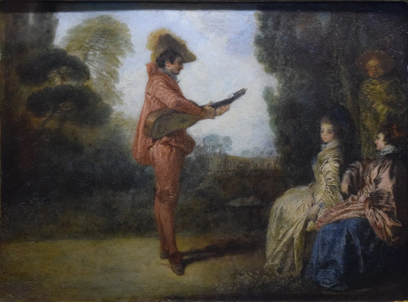 Der Zauberer - Antoine Watteau
