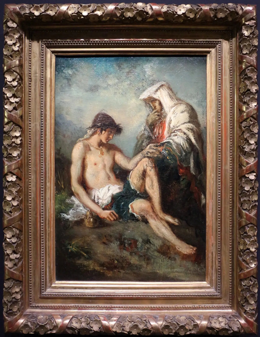 Die Kindheit von Sixte-Quint - Gustave Moreau