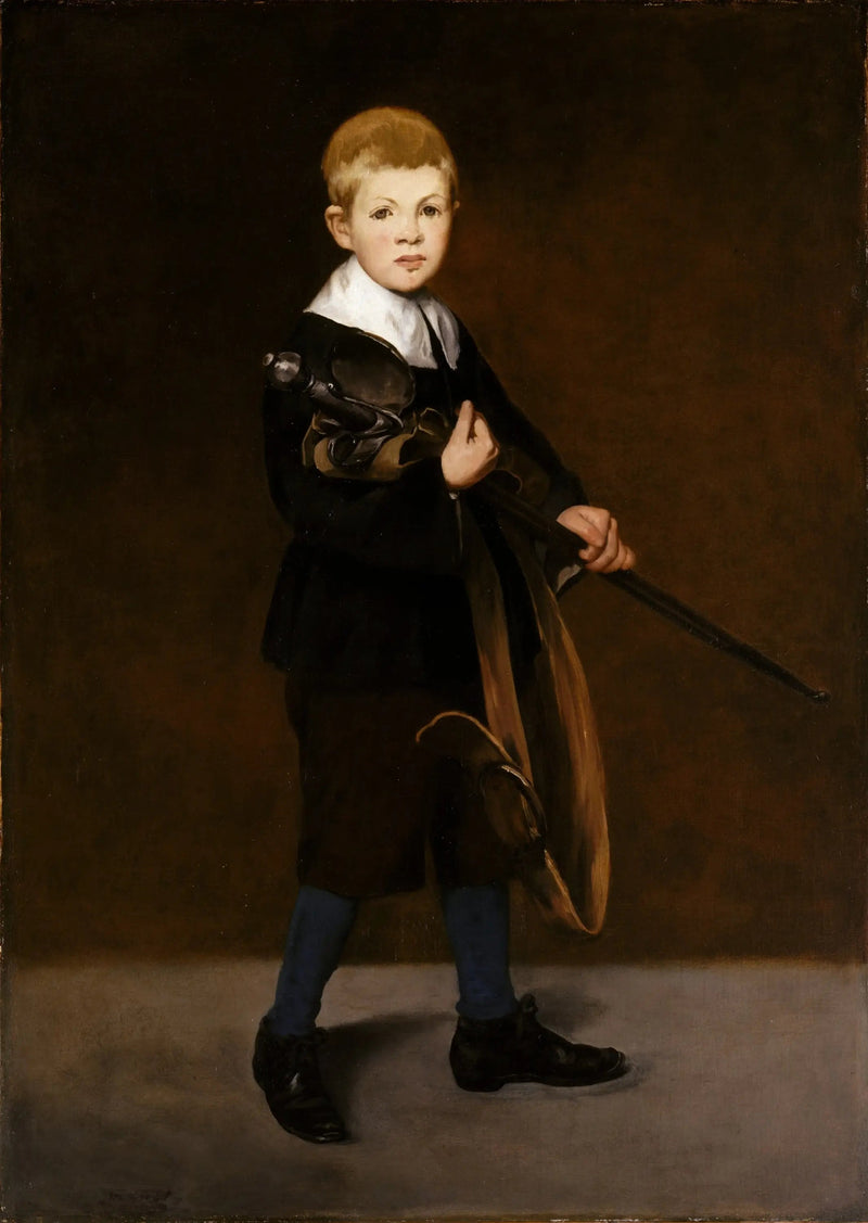 Das Kind mit dem Schwert - Édouard Manet