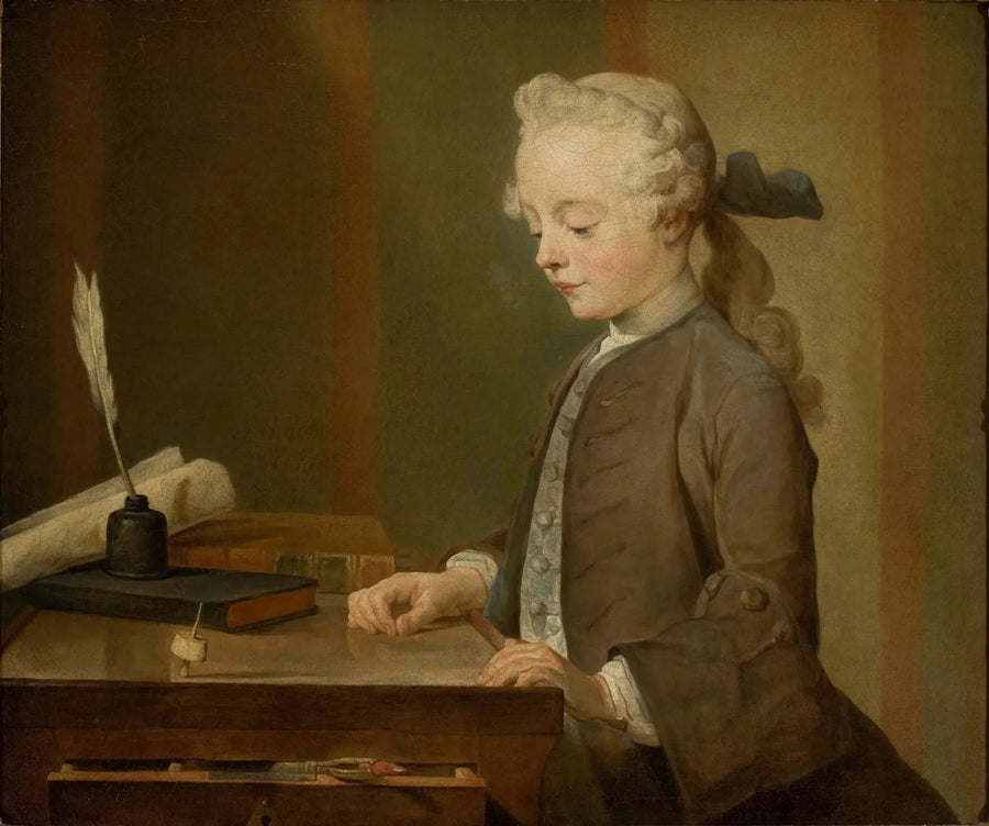 Das Kind mit dem Schnuller - Jean Siméon Chardin