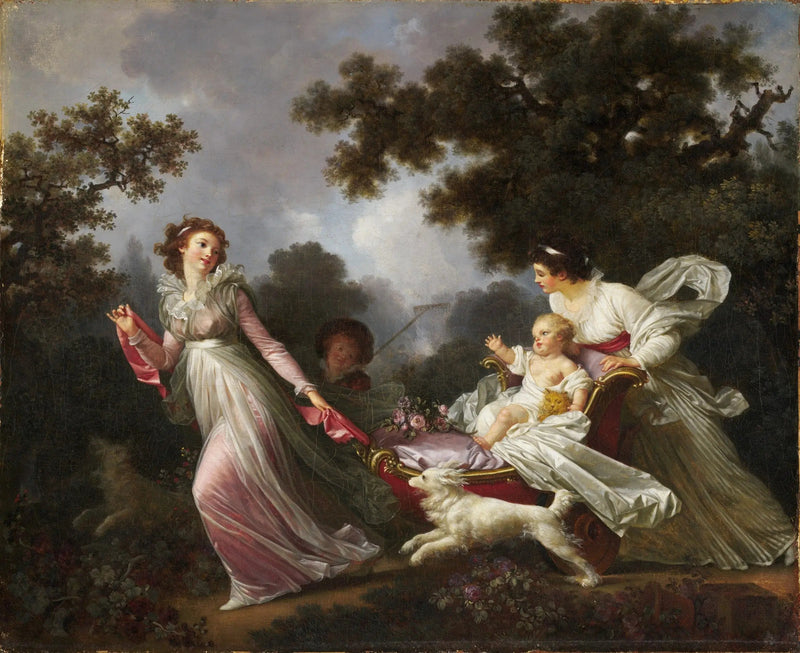 Das geliebte Kind - Jean-Honoré Fragonard