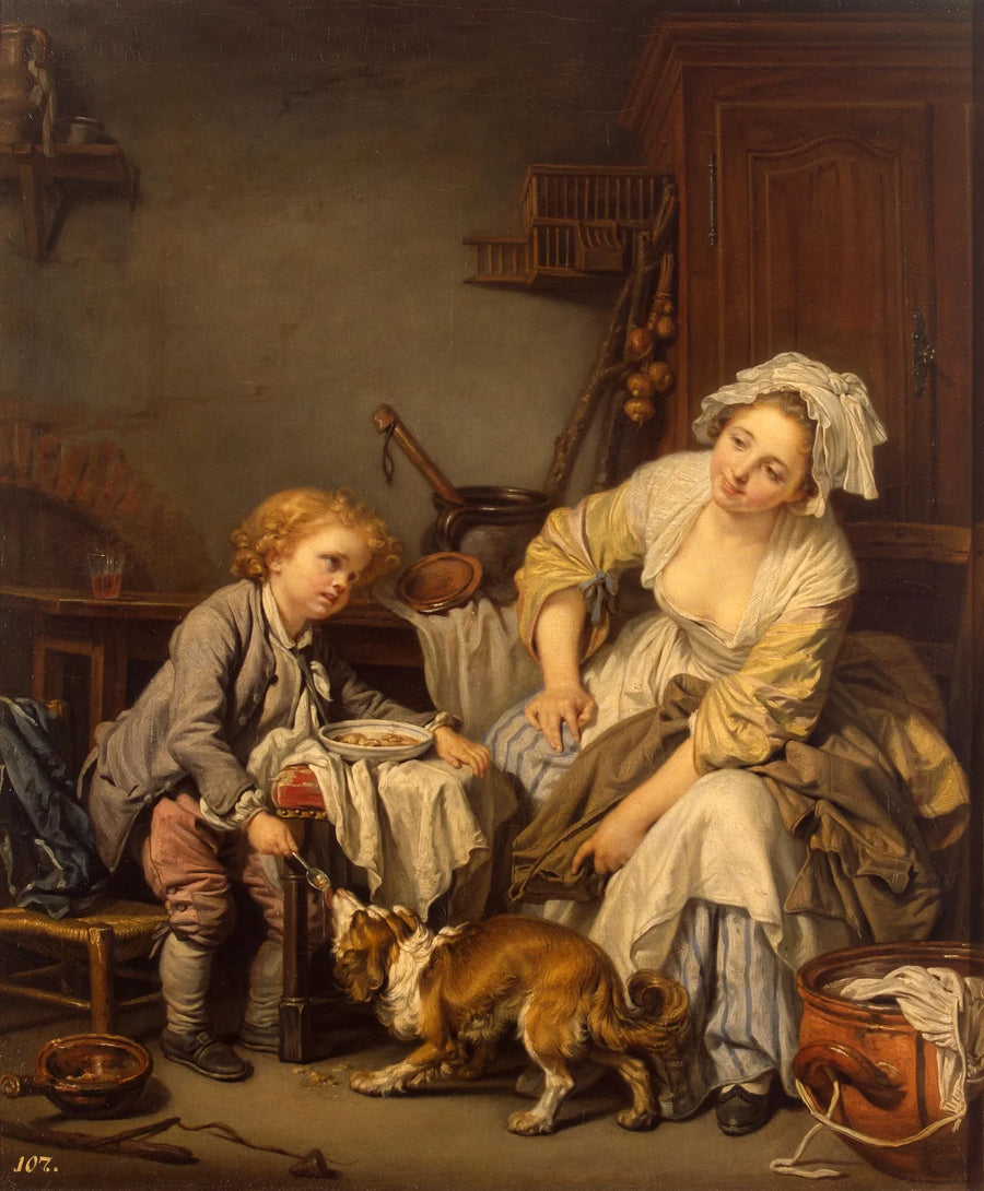 Das verwöhnte Kind - Jean-Baptiste Greuze
