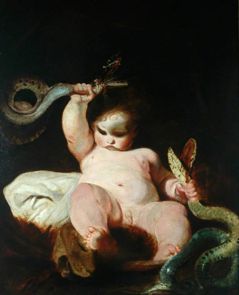 Das Kind Herkules - Joshua Reynolds