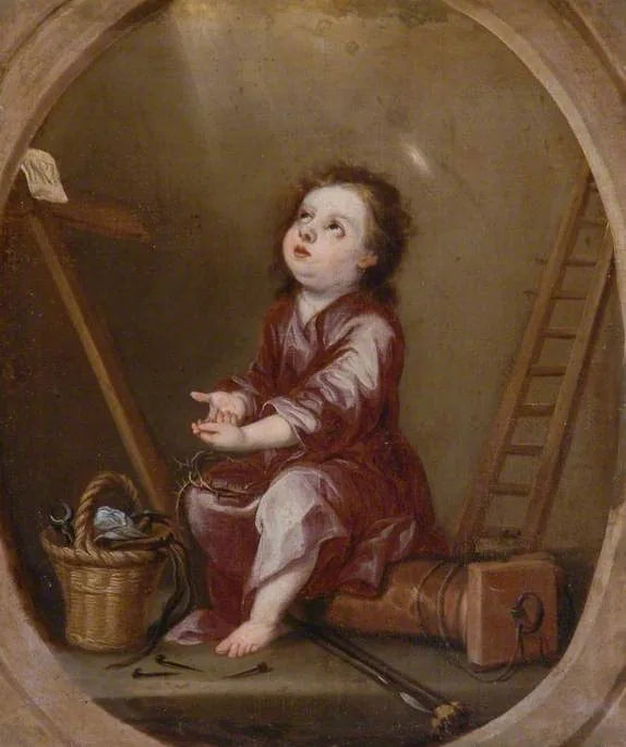 Das Jesuskind mit Dornenkrone - Alonso Cano