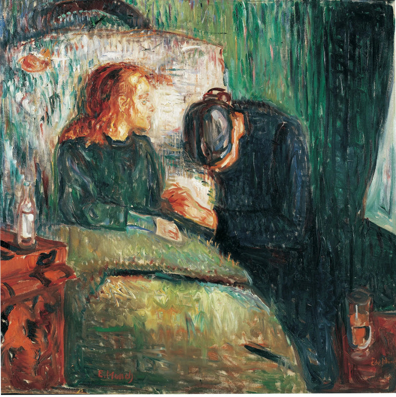 Das kranke Kind - Edvard Munch