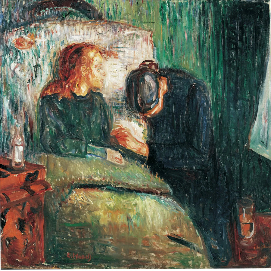 Das kranke Kind - Edvard Munch