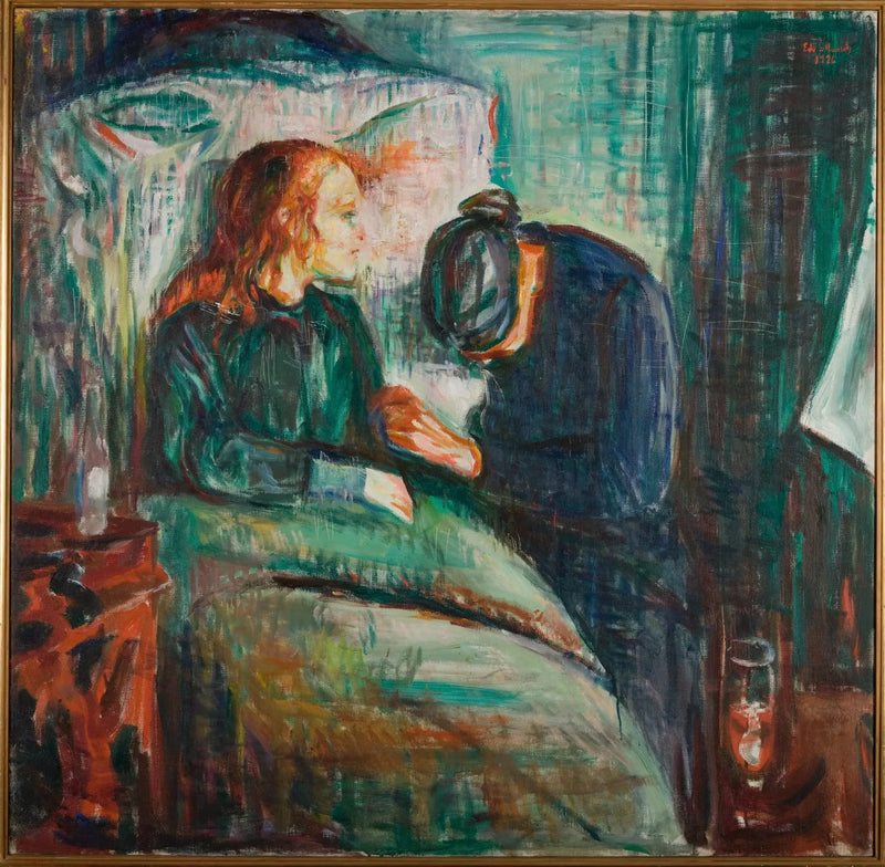 Das kranke Kind - Edvard Munch