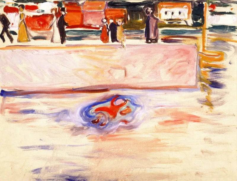 Das Kind, das ertrinkt - Edvard Munch