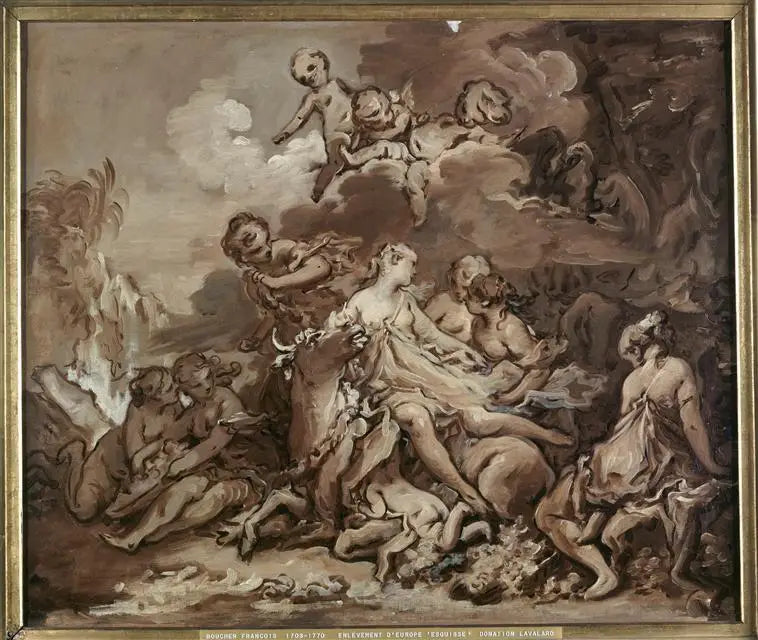 Die Entführung Europas - François Boucher