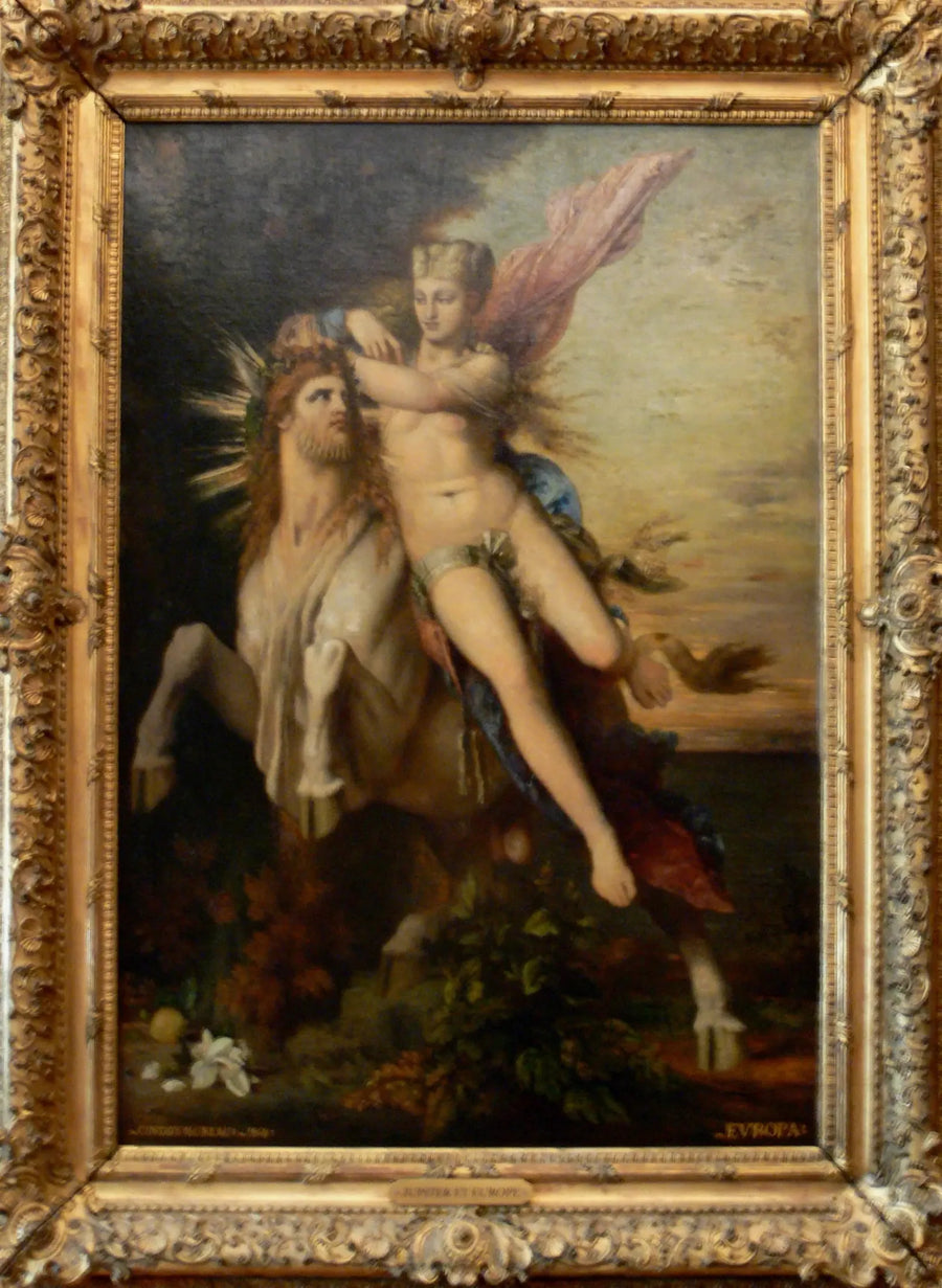 Die Entführung Europas - Gustave Moreau