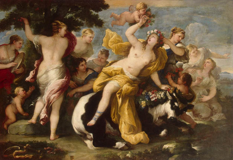 Die Europäische Entführung - Luca Giordano