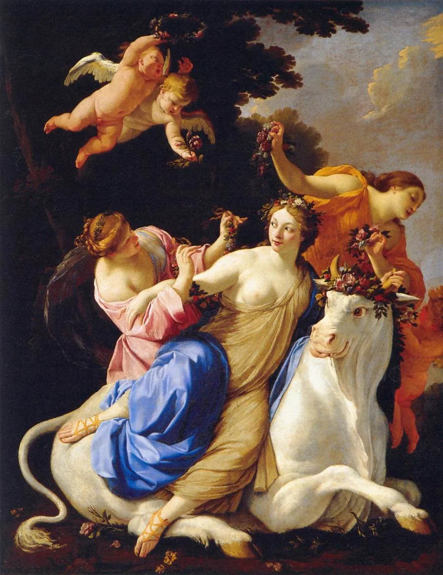 Die Entführung Europas - Simon Vouet