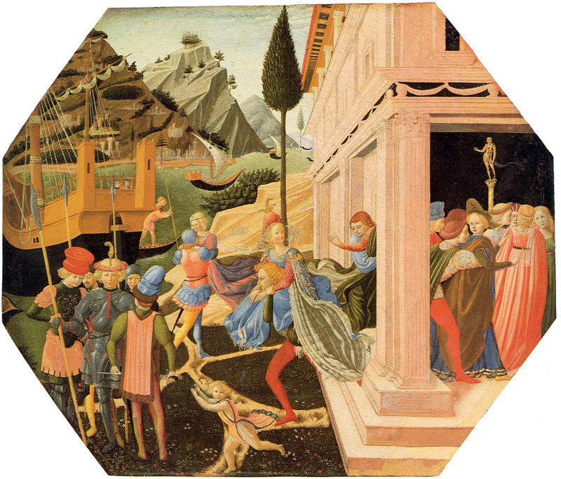 Helena-Entführung - Zanobi Strozzi