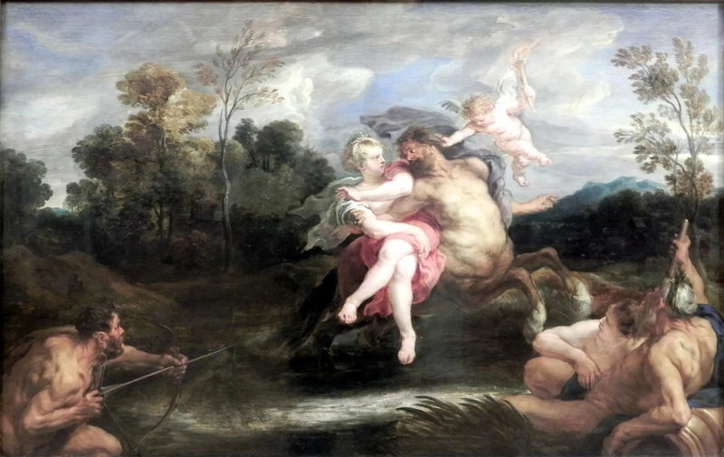 Die Entführung der Dejanira durch den Zentaur Nessus - Peter Paul Rubens
