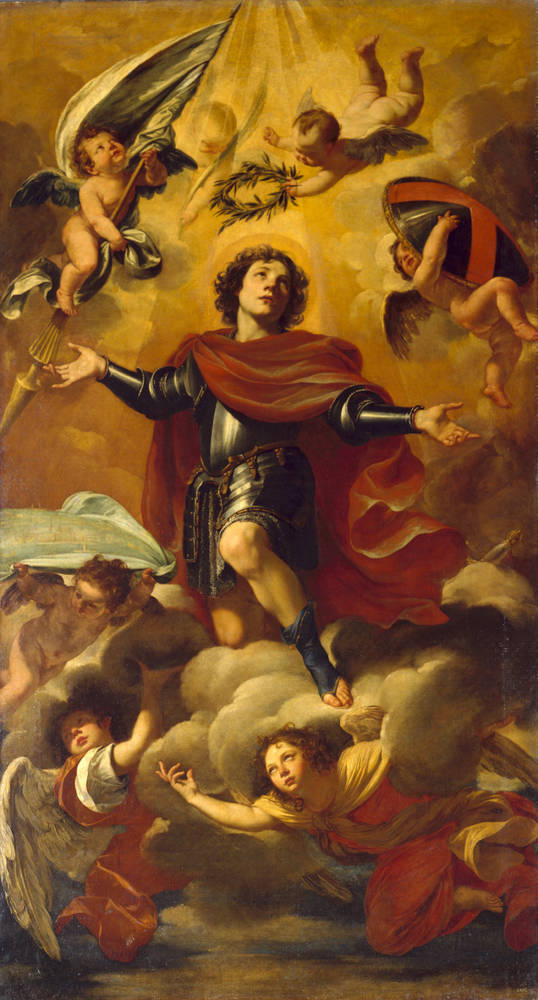Die Abholung des Heiligen Theodor - Simon Vouet