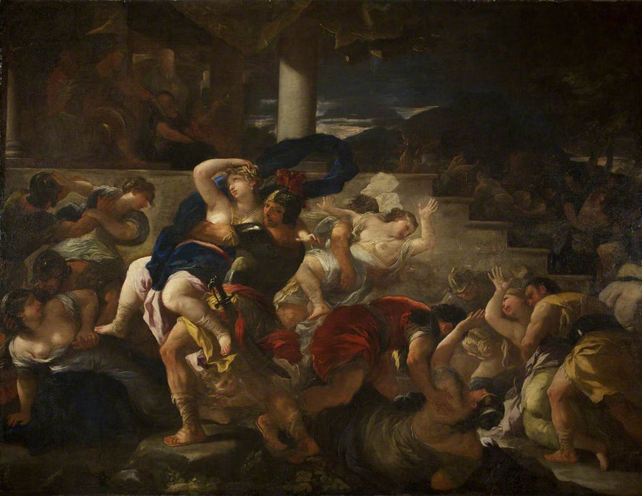 Die Entführung der Sabinerinnen - Luca Giordano