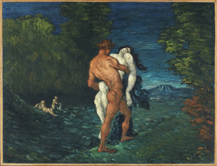 Die Entführung - Paul Cézanne