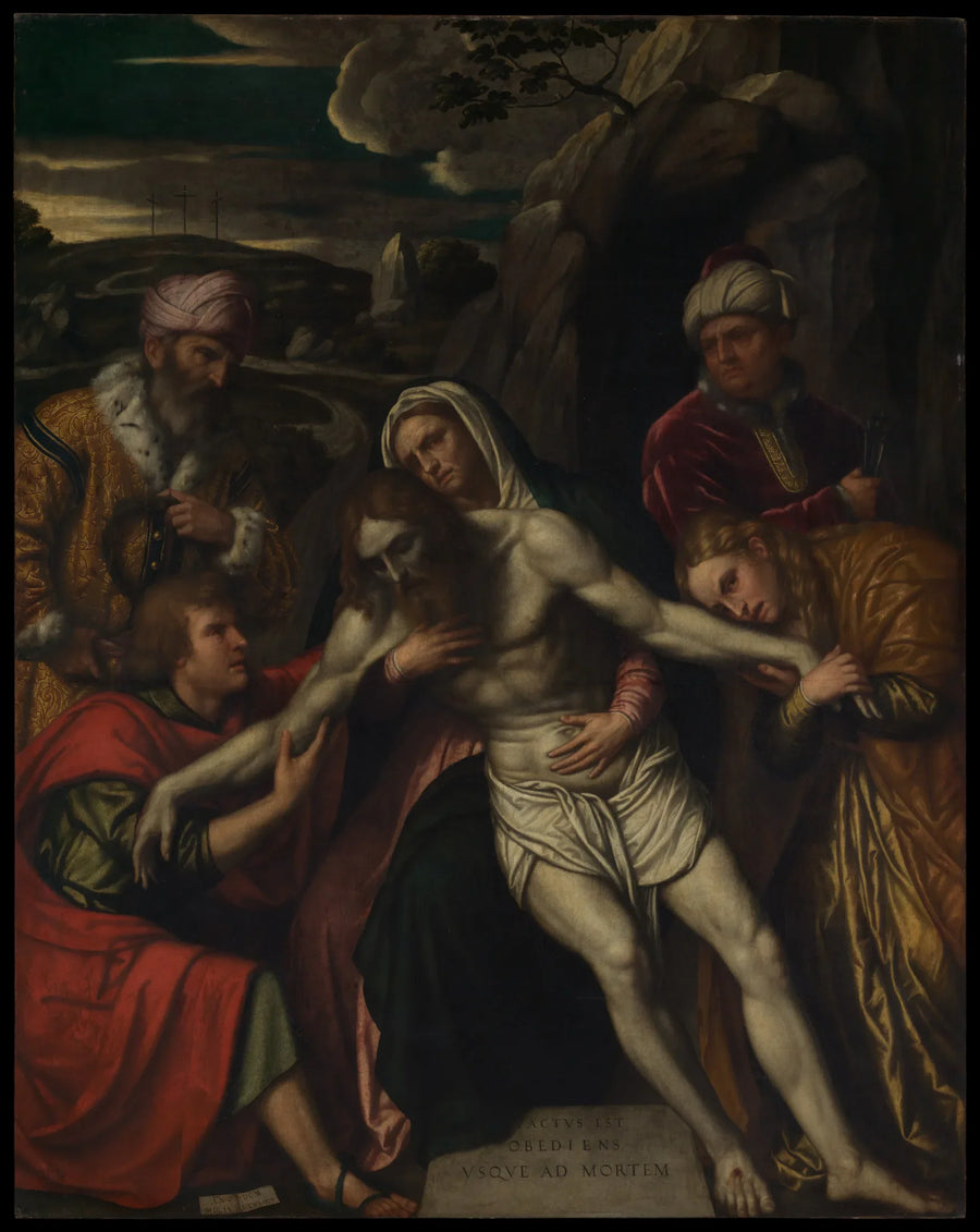 Die Beisetzung - Alessandro Bonvicino