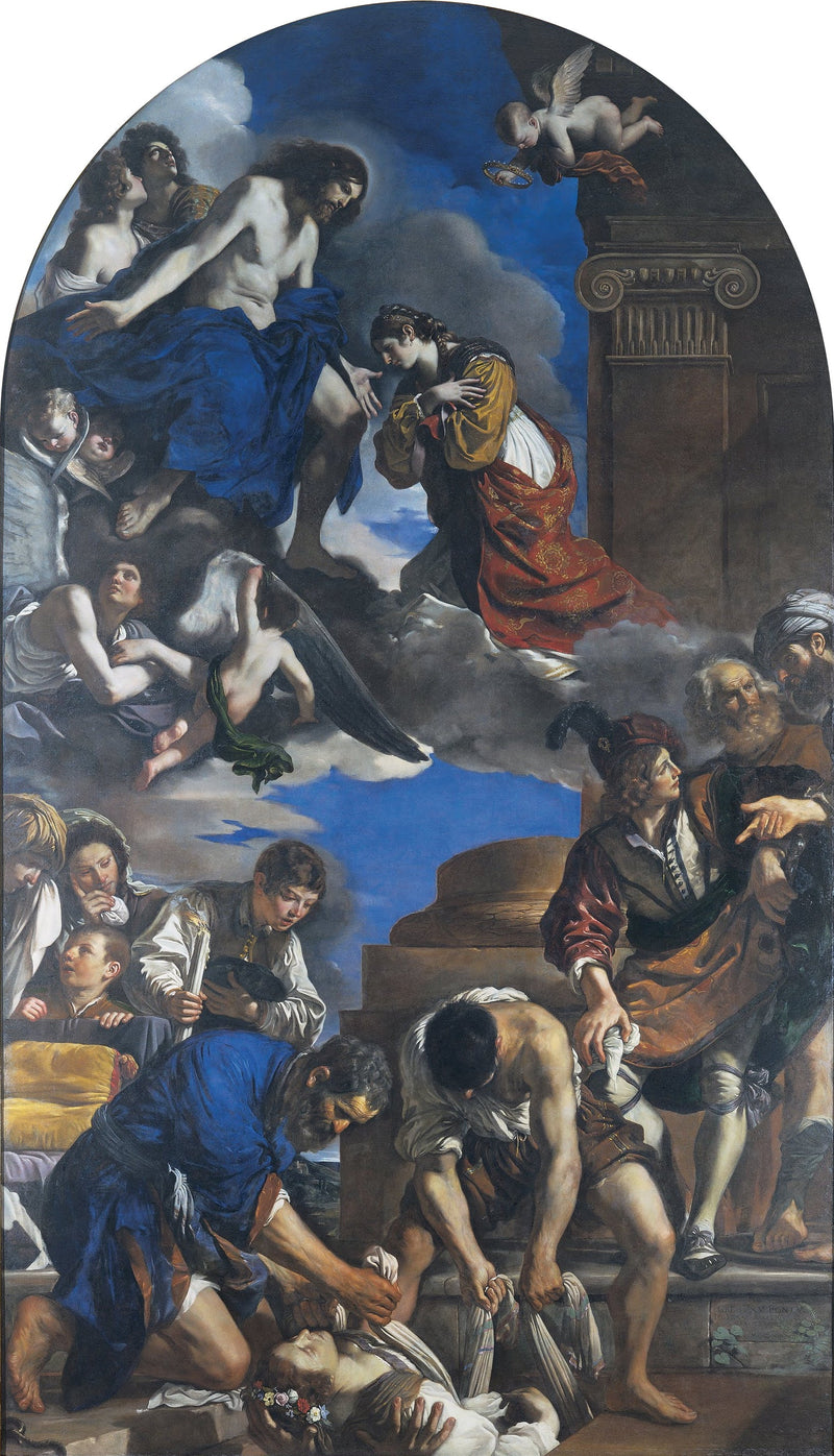 Die Beerdigung der Heiligen Petronilla - Guercino