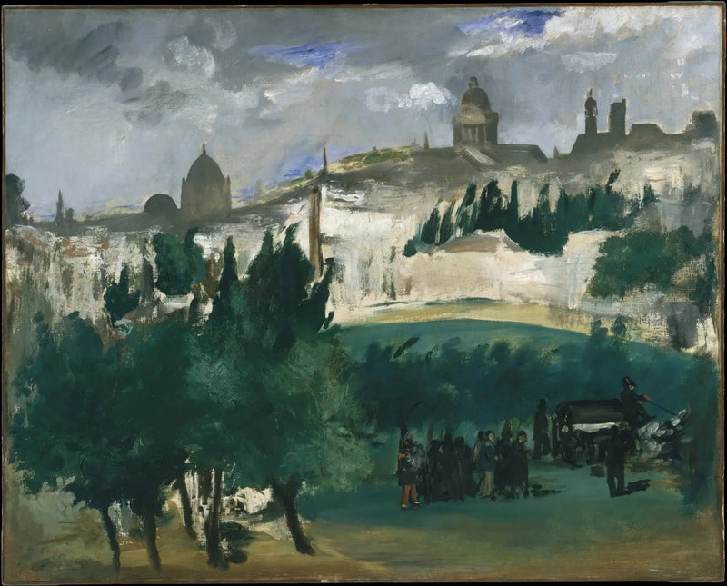 Die Beerdigung - Édouard Manet