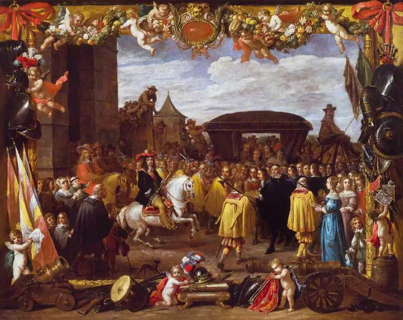 Der Eingang von Don Juan d'Autriche in Brüssel - David Teniers le Jeune