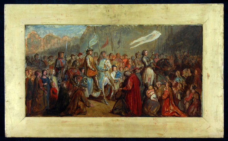 Der Einzug von Jeanne d'Arc und Karl VII. in Reims - Ary Scheffer