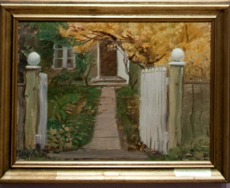 Der Eingang zu unserem Garten – Anna Ancher