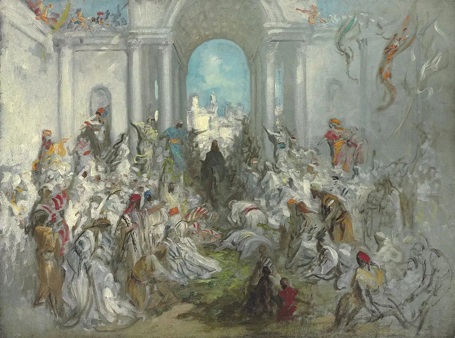 Der Einzug Christi in Jerusalem - Gustave Doré