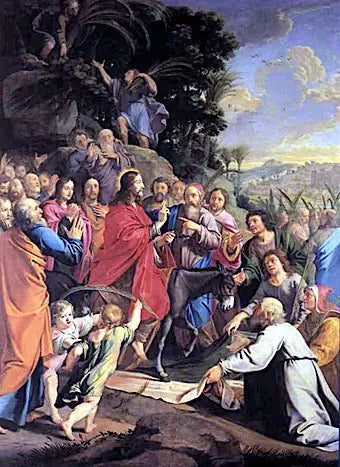 Der Einzug Christi in Jerusalem - Philippe de Champaigne