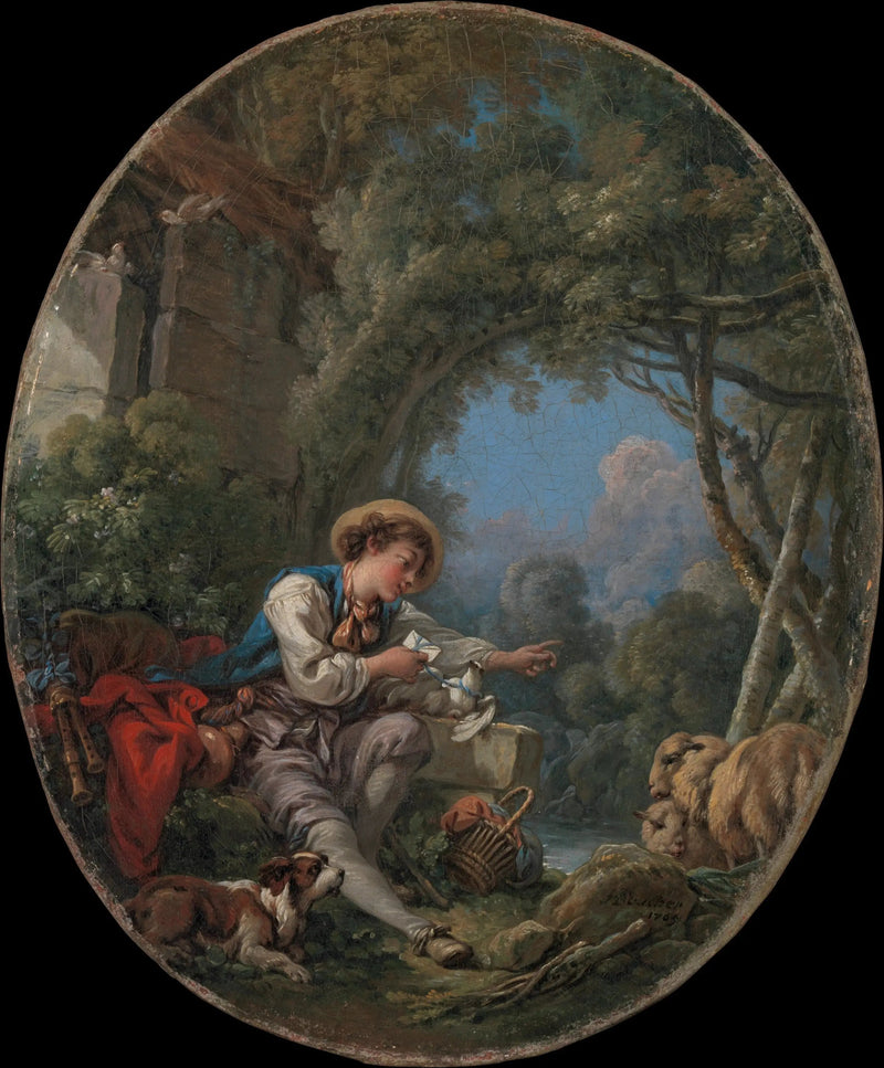 Der Versand des Boten - François Boucher