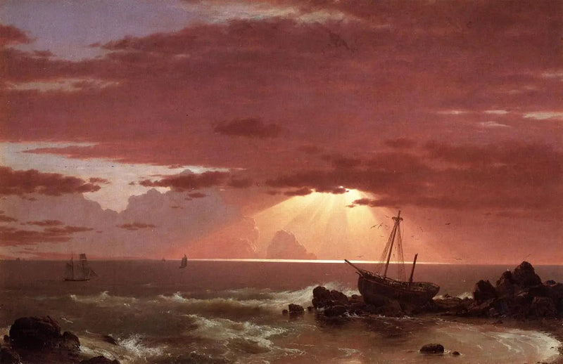 Das Wrack - Frederic Edwin Church