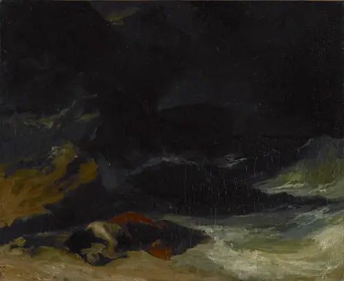 Das Wrack - Théodore Géricault