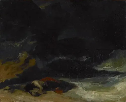 Das Wrack - Théodore Géricault
