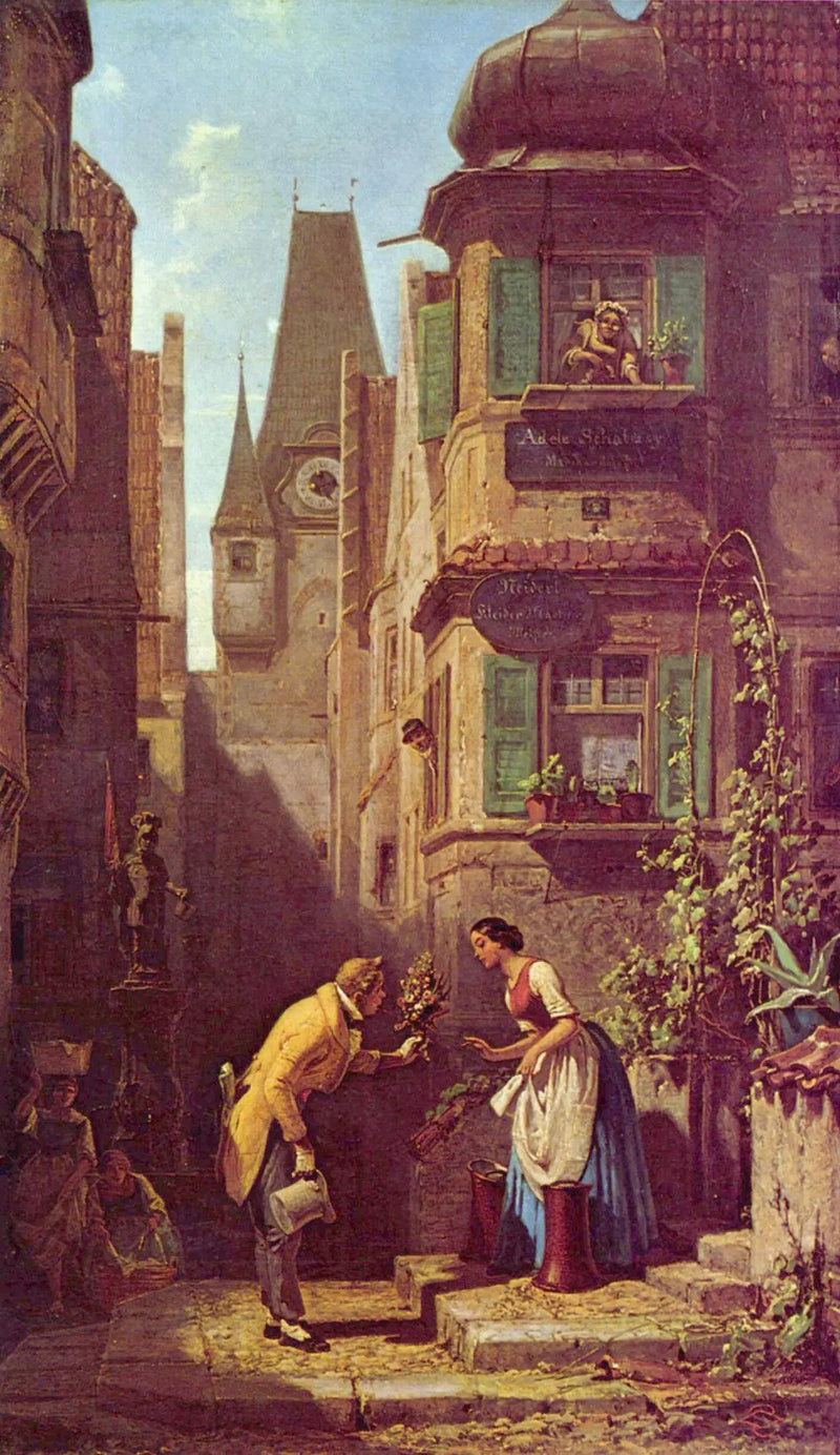 Der ewige Ehemann - Carl Spitzweg