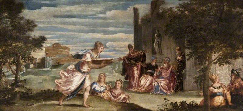 Der Tuccia-Prozess - Jacopo Tintoretto