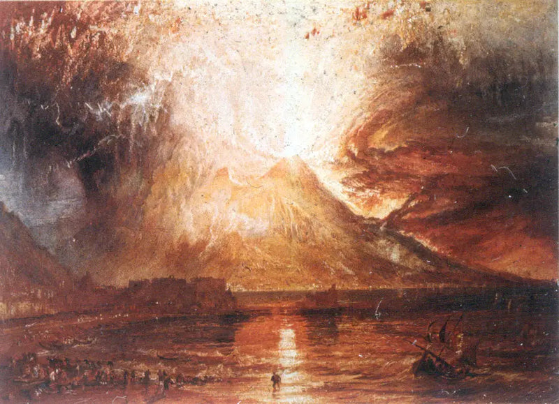 Der Ausbruch des Vesuvs - J. M. W. Turner