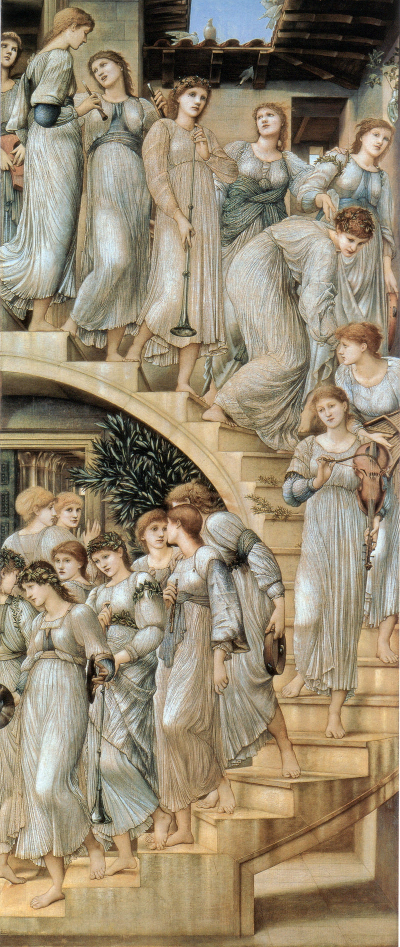 Der goldene Treppe - Edward Burne-Jones