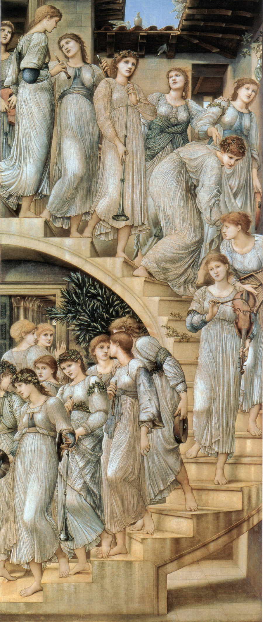 Der goldene Treppe - Edward Burne-Jones