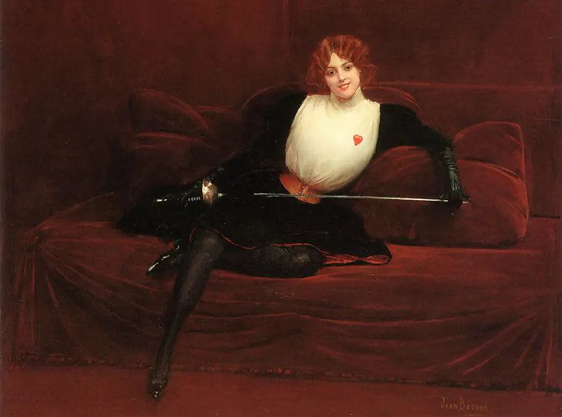 Die Fechterin - Jean Béraud