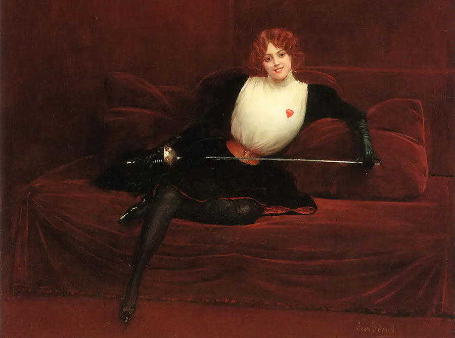Die Fechterin - Jean Béraud